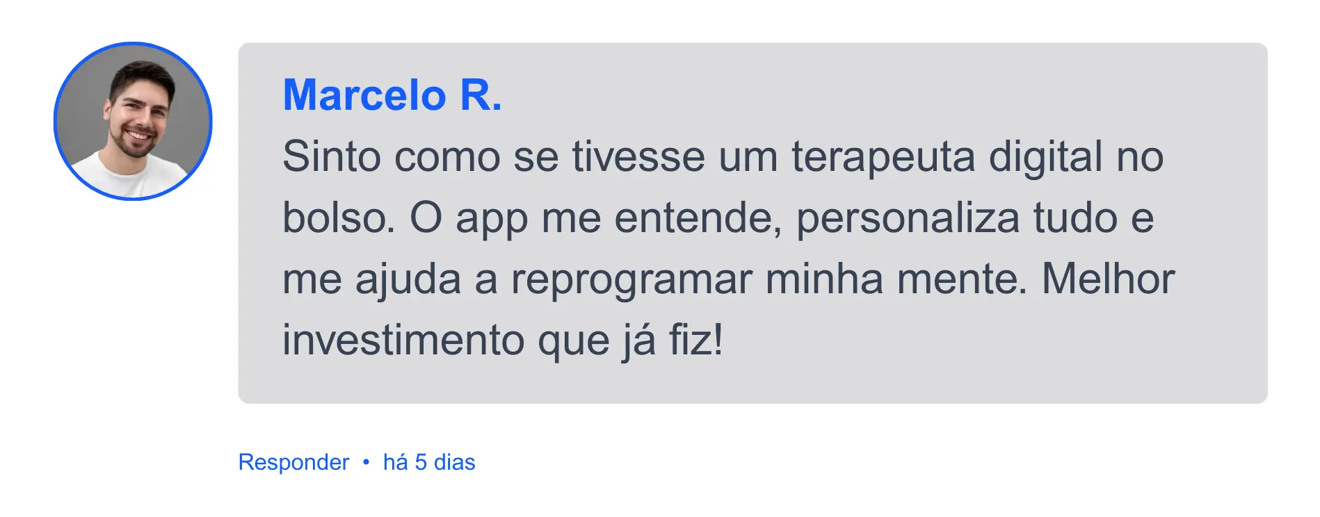Depoimento Marcelo R. - Comunidade Sensy