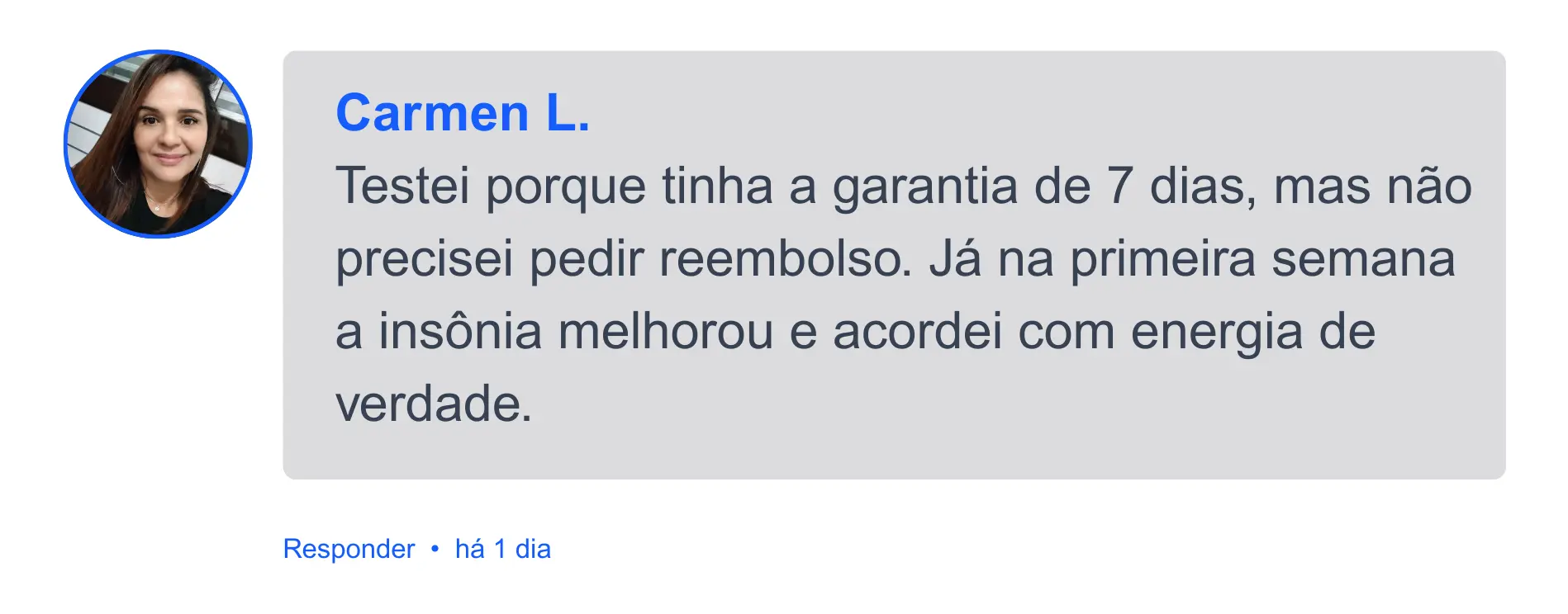 Depoimento Carmen L. - Comunidade Sensy